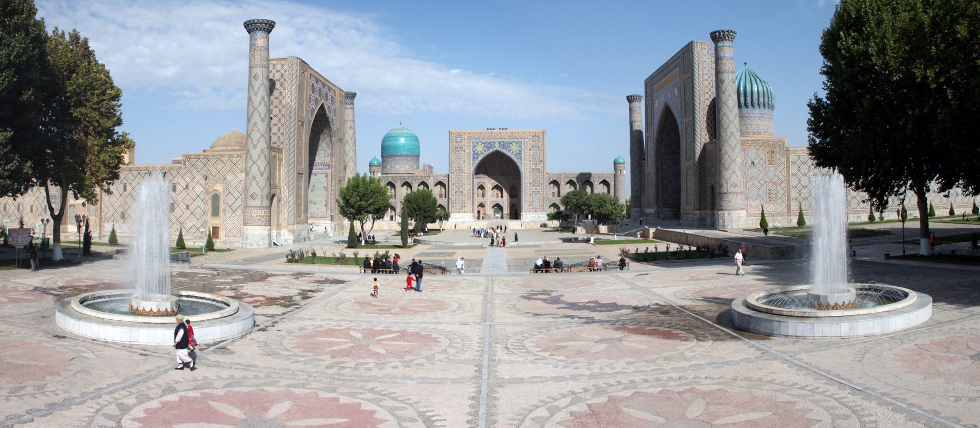 Uzbekistan, at walking pace